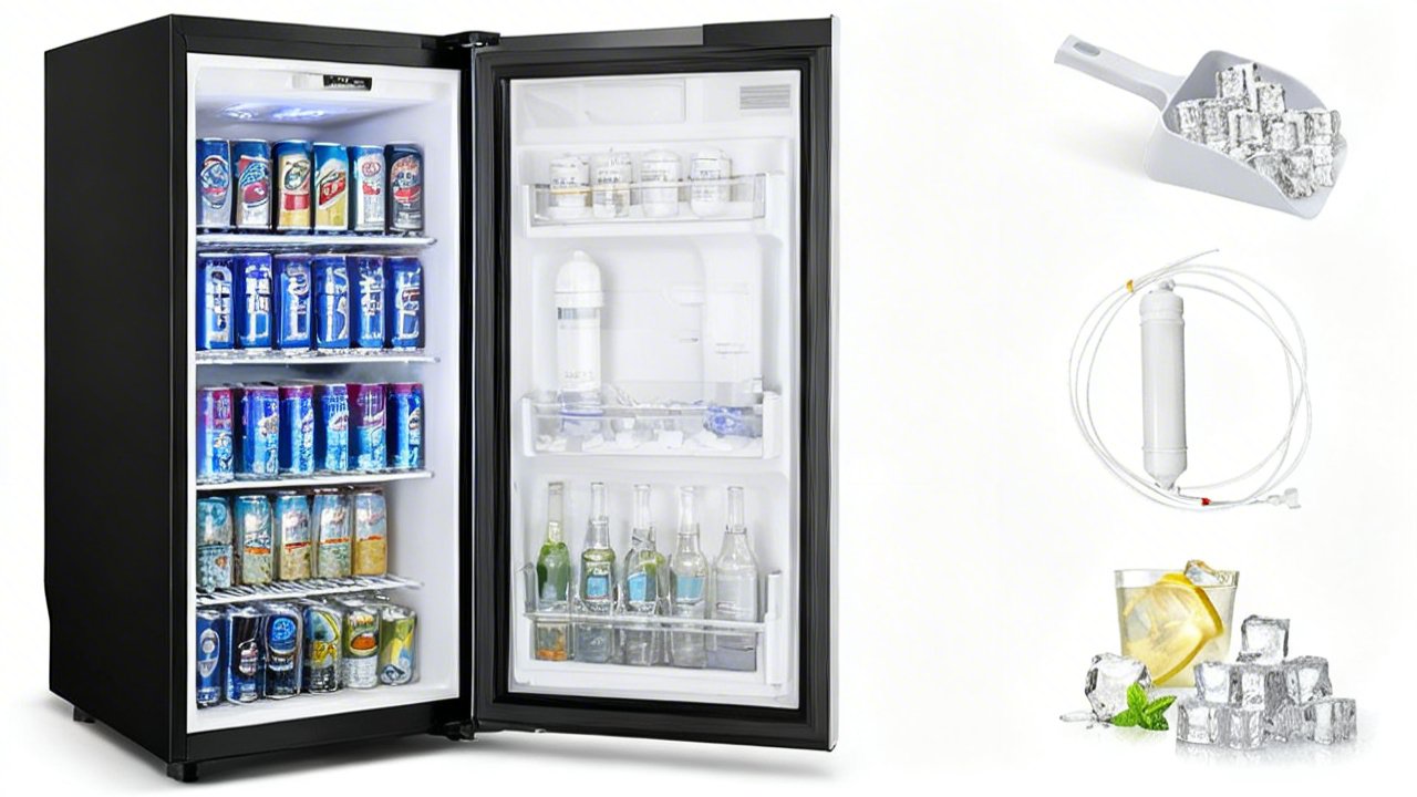 Guide to the 24 Inch Concealed Door 150 Can Beverage Refrigerator with Customizable Storage and Advanced Digital Controls